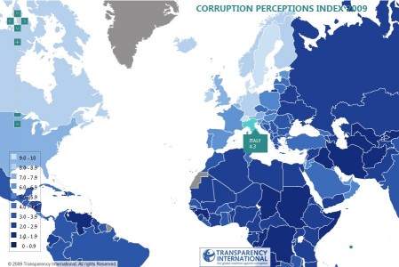 cpi 2009 transparency internacional