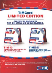 timcard limited edition