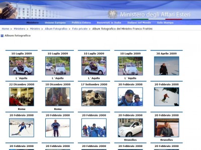 sito ministero esteri frattini