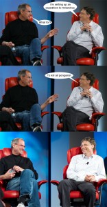steve jobs versus bill gates